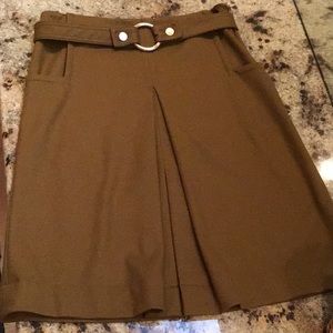 ❌❌ SOLD ❌❌Wool Skirt with Front Slit